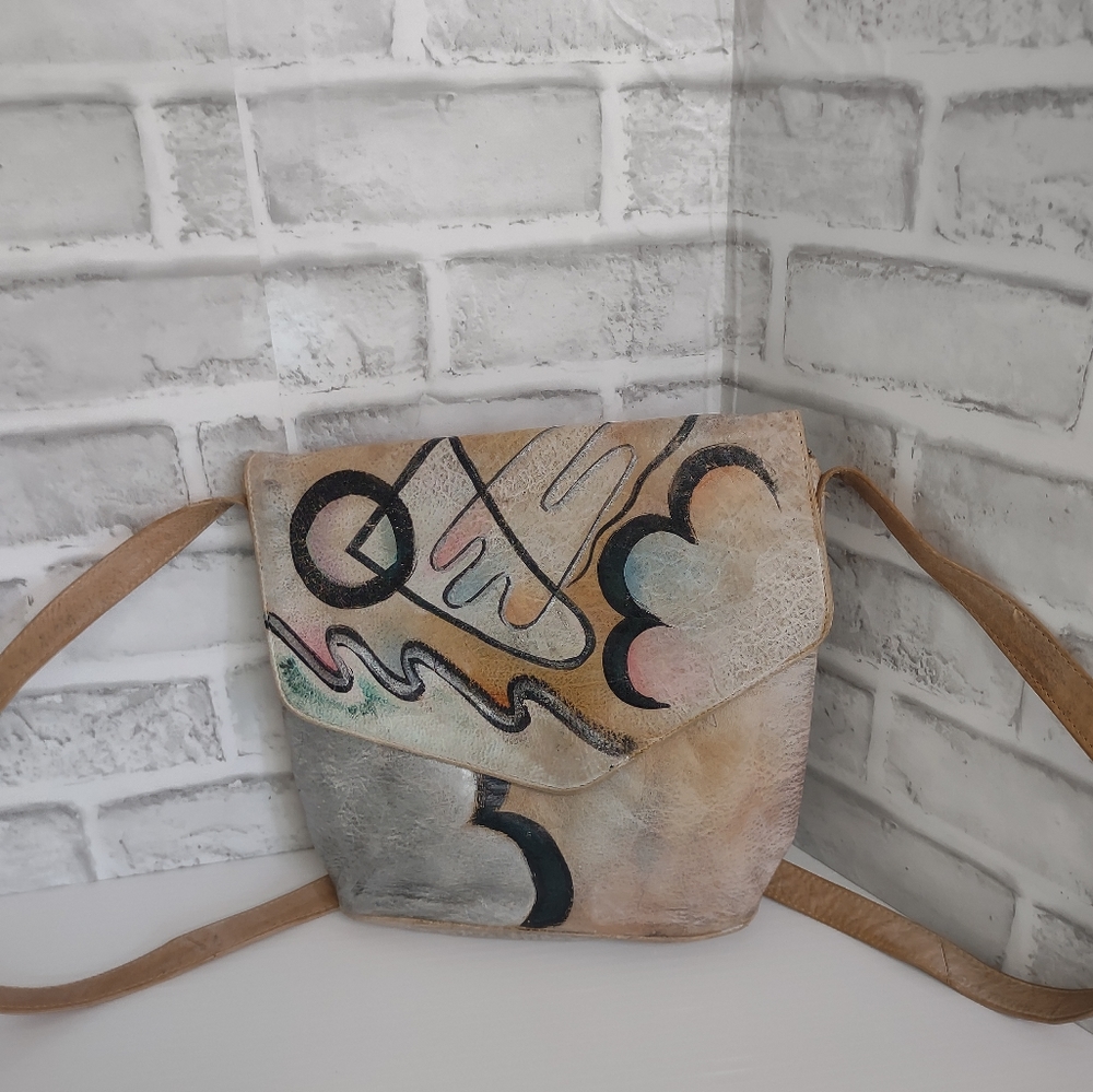 Vintage Botary Leather handpainted.